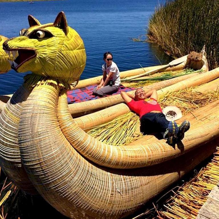 Uros Aruma-Uro On Uros Floating Islands Hotel Puno Exterior photo